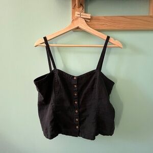 Everlane Linen Picnic Top